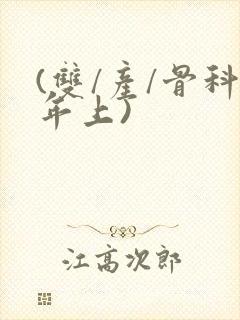 (双/产/骨科年上)