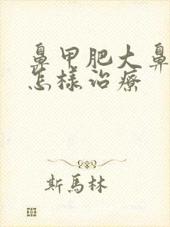 鼻甲肥大鼻窦炎怎样治疗封面