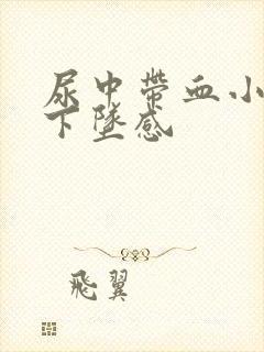 尿中带血小腹有下坠感