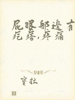 屁眼那边有个硬疙瘩,疼痛