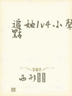 追她1v4小声点