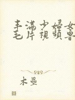 丰满少妇女人a毛片视频鲁大师