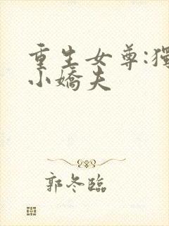 重生女尊:独宠小娇夫