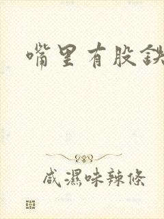 嘴里有股铁锈味