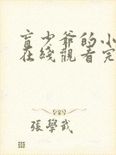 盲少爷的小女仆在线观看完整版封面