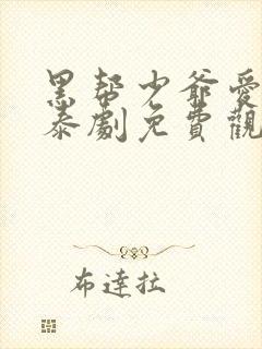 黑帮少爷爱上我泰剧免费观看