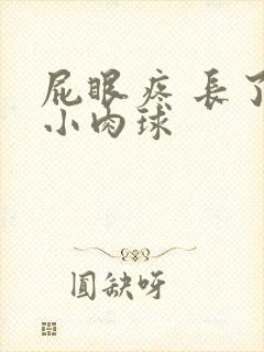 屁眼疼 长了个小肉球