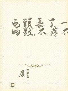 龟头长了一圈小肉粒,不疼不痒的