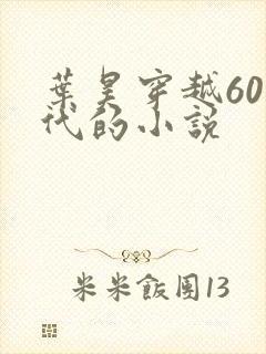 叶昊穿越60年代的小说