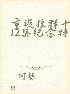 重返狼群十周年12集纪念特别版