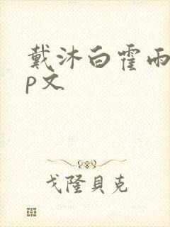 戴沐白霍雨浩cp文