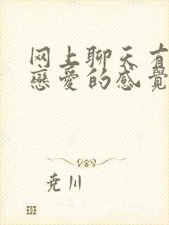 网上聊天有了谈恋爱的感觉