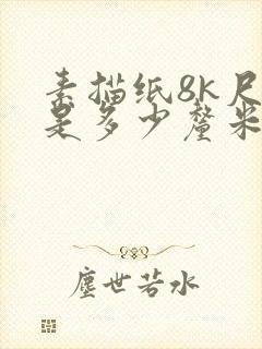 素描纸8k尺寸是多少厘米封面