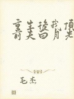 重生后我顶替了前夫白月光i