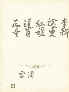 正道红途李初年童肖媛更新章节