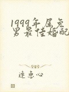 1999年属兔男最佳婚配属相