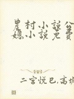 农村小说公公儿媳小说免费阅读