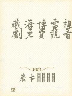 藏海传电视连续剧免费观看完整版封面