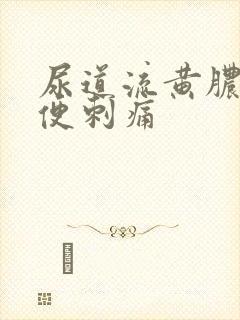 尿道流黄脓 小便刺痛