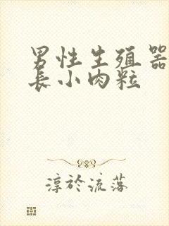 男性生殖器皮上长小肉粒