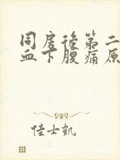 同房后第二天出血下腹痛原因