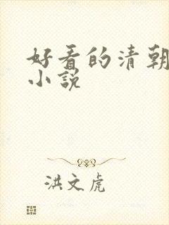 好看的清朝历史小说