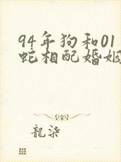 94年狗和01蛇相配婚姻如何