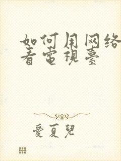 如何用网络电视看电视台