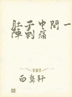 肚子中间一阵一阵刺痛封面