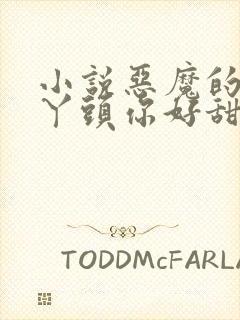 小说恶魔的专属丫头你好甜封面