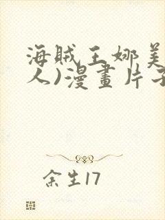 海贼王娜美(同人)漫画片子