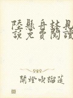 陆悬舟林见椿小说免费阅读最新章节封面