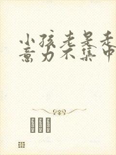 小孩老是走神注意力不集中封面