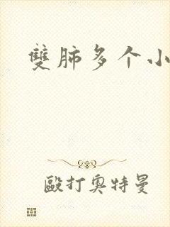 双肺多个小结节