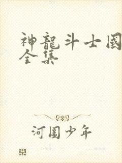 神龙斗士国语版全集封面