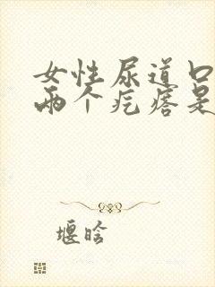 女性尿道口长了两个疙瘩是怎么回事