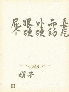 屁眼外面长了一个硬硬的疙瘩