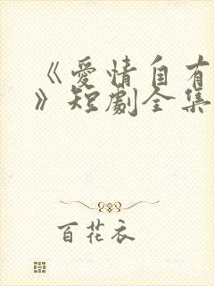 《爱情自有天意》短剧全集