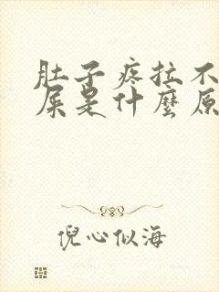 肚子疼拉不下来屎是什么原因