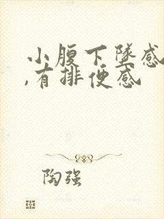 小腹下坠感胀痛,有排便感封面