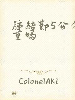 肺结节5公分严重吗