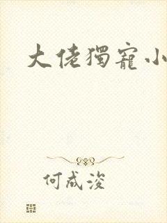 大佬独宠小夫郎