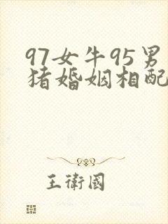 97女牛95男猪婚姻相配吗