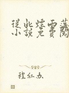 从此烟雨落金城小说免费阅读