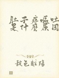 肚子疼呕吐苦水是什么原因封面