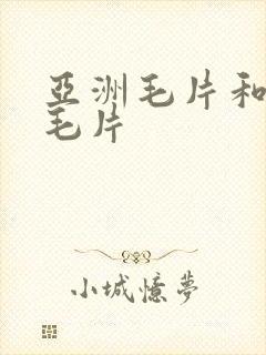 亚洲毛片和欧洲毛片