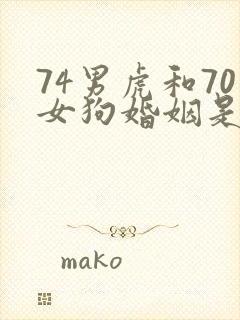74男虎和70女狗婚姻是否相配封面