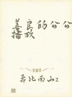 善良的公公在线播放