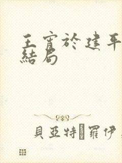 王宵于建平最后结局封面