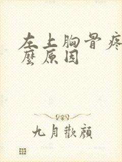 左上胸骨疼是什么原因